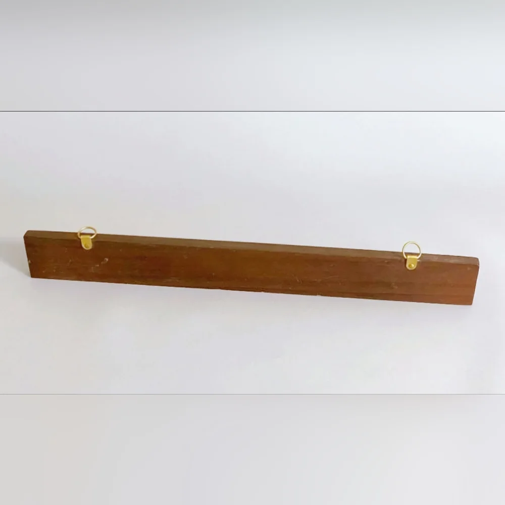 Vintage 1960s Swedish Wall Mounted Teak Key Hooks